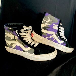 Vans Purple Camo
